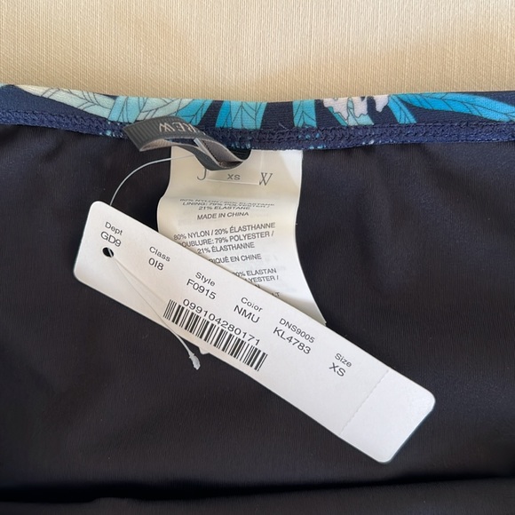 NWT J. Crew Ratti Under The Sea High Waist Bikini Bottom Sz XS - Picture 3 of 5